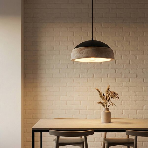 Lampada a sospensione Leivar Lucande, dimmerabile, Legno chiaro, Soggiorno / Sala da pranzo, Legno, Moderno, Lampada a sospensione