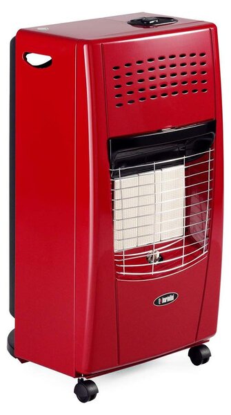 Bartolini Stufa A Gas Infrarossi Bella I GPL 4200W Piezoelettrica 3 Livelli Di Potenza Rosso