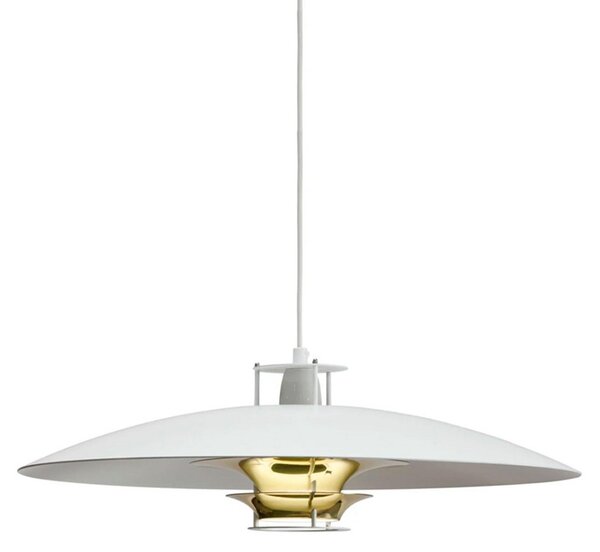 Lampada a sospensione Artek, Bianco, Soggiorno, Alluminio