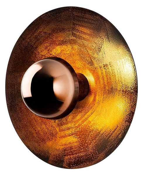 Lampada da parete color rame ø 28 cm Kurt – Opviq lights