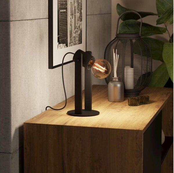 Eglo 43849 - Lampada da tavolo PLIMSOLL 1xE27/15W/230V