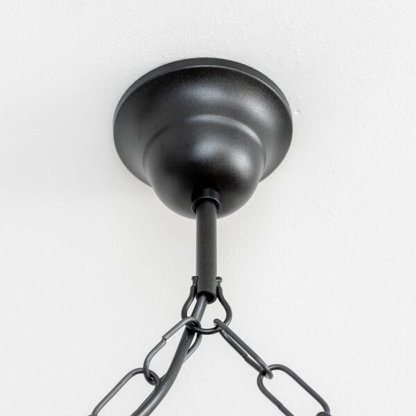 Brilagi - Lampadario a sospensione con catena RUSTIC 4xE14/40W/230V faggio/noce