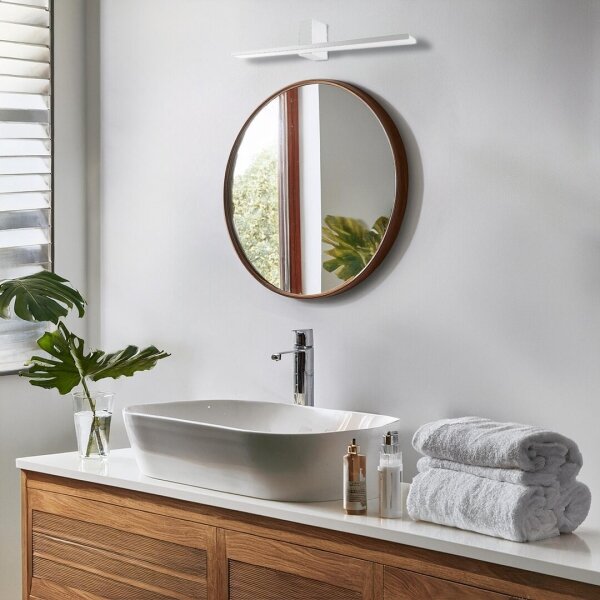 Illuminazione a LED per specchi da bagno ARTEMIS LED/13,8W/230V 4000K 60cm IP44 argento