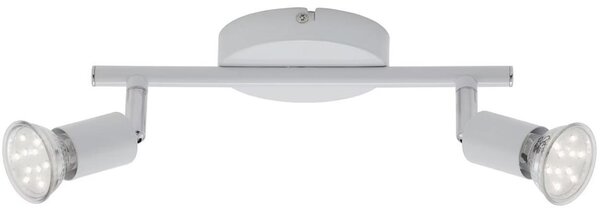 Briloner 2767-026 - Faretto LED 2xGU10/6W/230V bianco