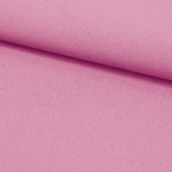 Tessuto tinta unita Panama stretch MIG50 rosa chiaro, altezza 150 cm