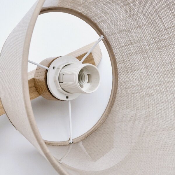 Lampada da parete ANTONIO 1xE14/40W/230V rovere