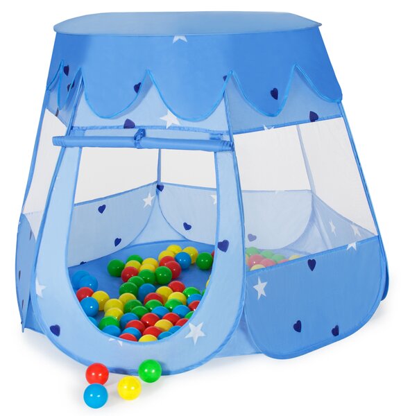 Tectake 400951 tenda gioco per bambini con 100 palline - blu