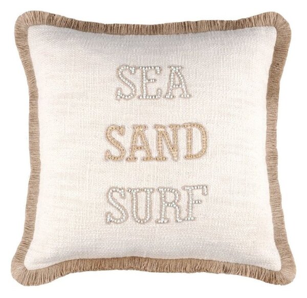 Cuscino quadrato "Mare e Sabbia"