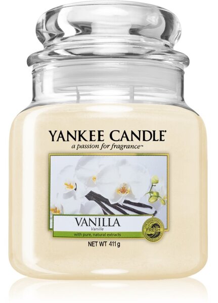 Yankee Candle Vanilla candela profumata 411 g
