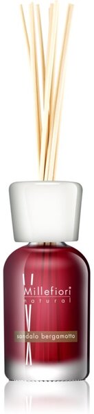 Millefiori Natural Sandalo Bergamotto diffusore di aromi con ricarica 100  ml