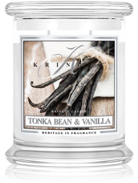 Kringle Candle Tonka Bean & Vanilla candela profumata 411 g
