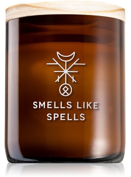 Smells Like Spells Norse Magic Odin candela profumata con stoppino in legno (focus/self-confidence) 200 g