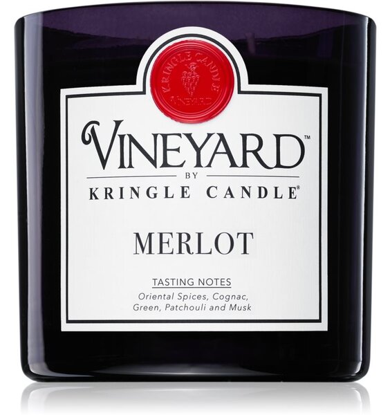Kringle Candle Vineyard Merlot candela profumata 737 g