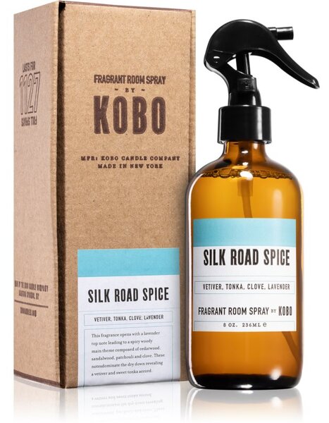 KOBO Woodblock Silk Road Spice profumo per ambienti 236 ml