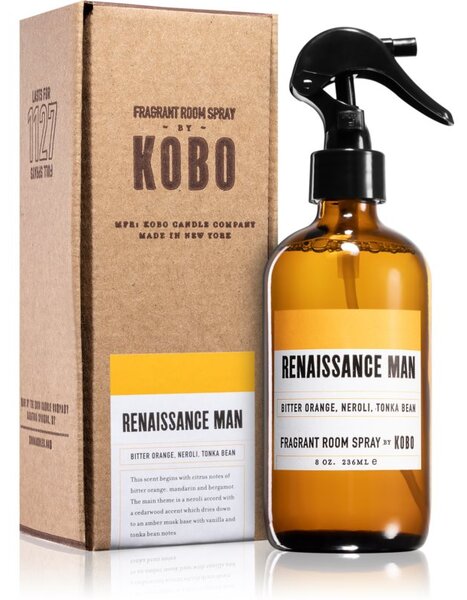 KOBO Woodblock Renaissance Man profumo per ambienti 236 ml