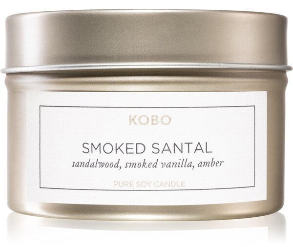 KOBO Camo Smoked Santal candela profumata in lattina 113 g