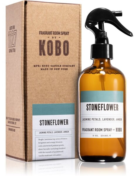 KOBO Woodblock Stoneflower profumo per ambienti 236 ml