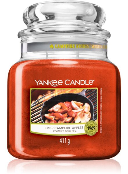 Yankee Candle Crisp Campfire Apple candela profumata 411 g