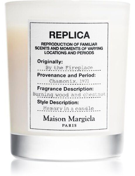 Maison Margiela REPLICA By the Fireplace candela profumata 165 g