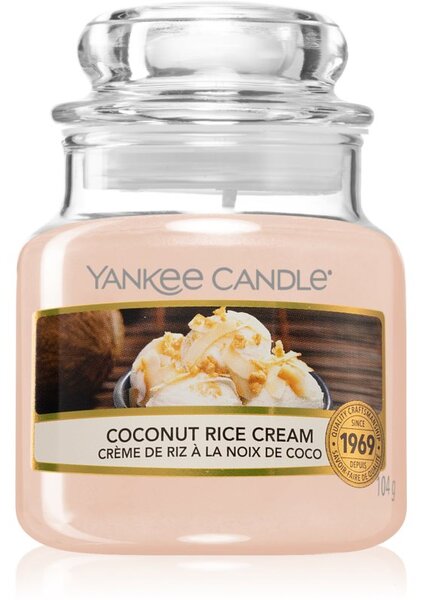 Yankee Candle Coconut Rice Cream candela profumata 104 g