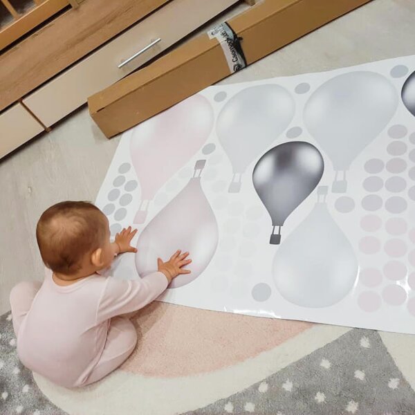 Palloncini autoadesivi in stile norvegese