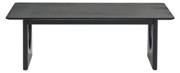 Tavolino basso design rettangolare nero L120 cm KUALA