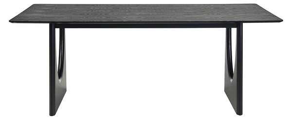 Tavolo da pranzo di design rettangolare nero L200 cm KUALA
