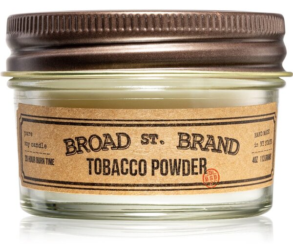 KOBO Broad St. Brand Tobacco Powder candela profumata I (Apothecary) 113 g