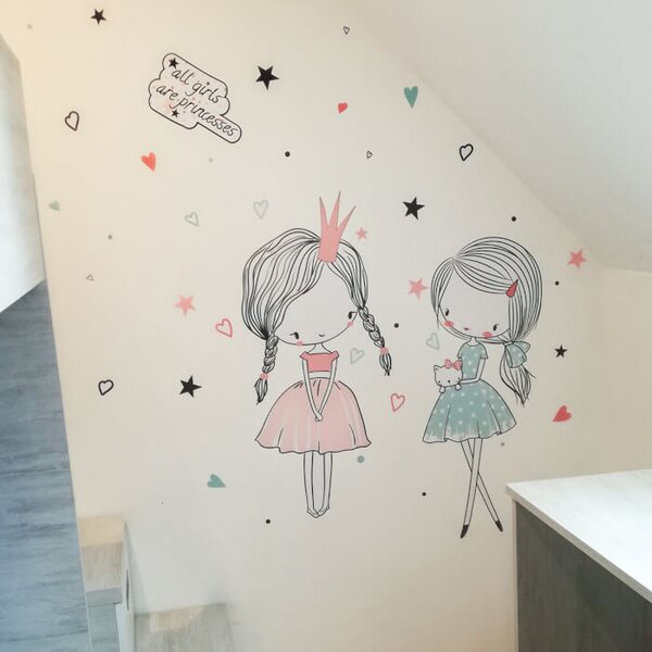 Fate INSPIO, adesivi in colore verde menta e rosa cipria