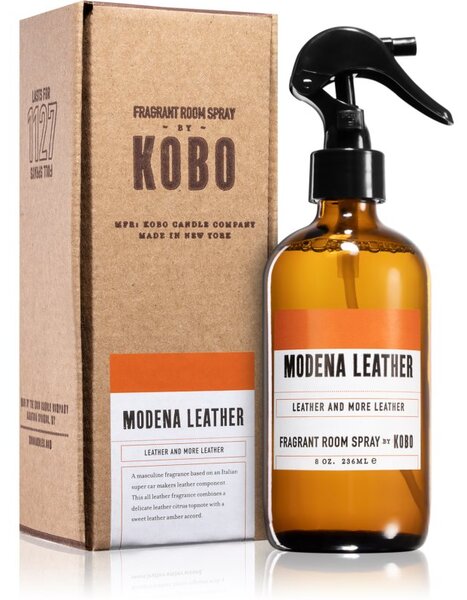 KOBO Woodblock Modena Leather profumo per ambienti 236 ml
