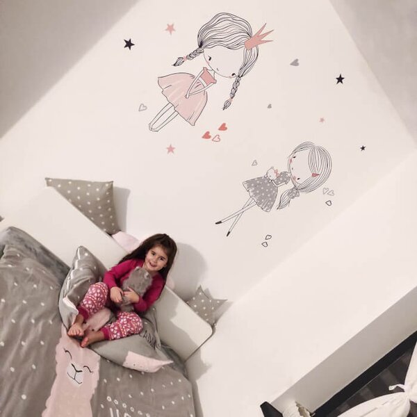 Adesivo murale Fatina - Adesivi da parete - Piccole ballerine
