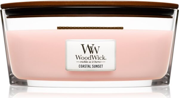 Woodwick Coastal Sunset candela profumata con stoppino in legno (hearthwick) 453 g