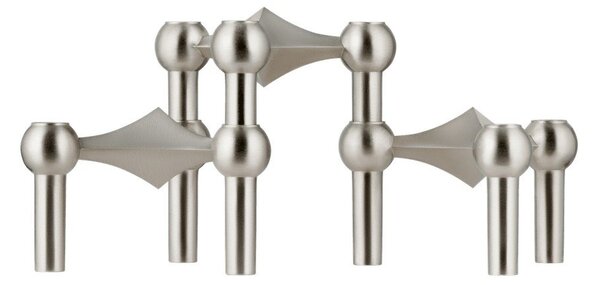 Portacandele in set in metallo 3 pz Nagel – STOFF Nagel