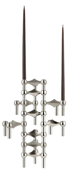 Portacandele in set in metallo 3 pz Nagel – STOFF Nagel