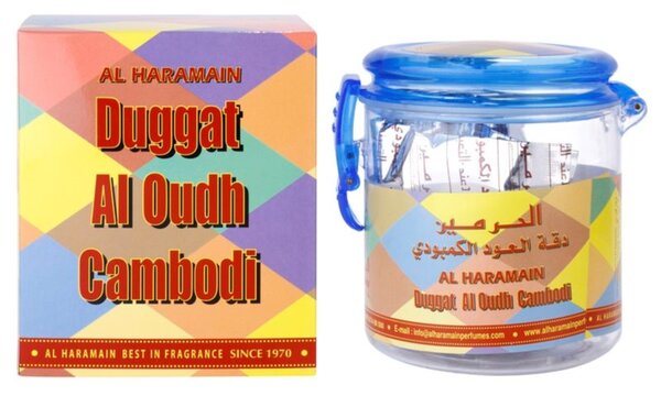 Al Haramain Duggat Al Oudh Cambodi incenso 100 g