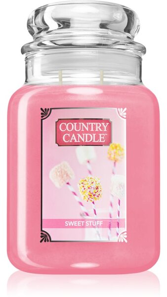 Country Candle Sweet Stuf candela profumata 680 g