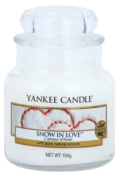 Yankee Candle Snow in Love candela profumata Classic media 104 g
