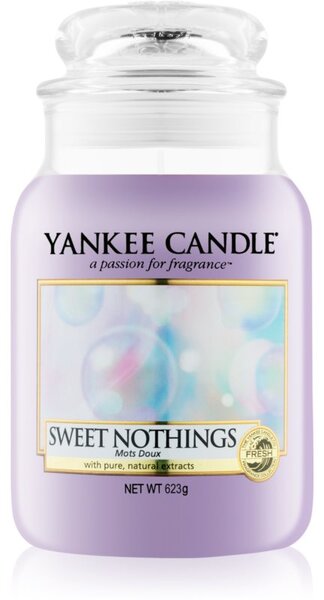 Yankee Candle Sweet Nothings candela profumata Classic grande 623 g