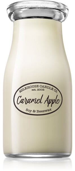 Milkhouse Candle Co. Creamery Caramel Apple candela profumata Milkbottle 227 g