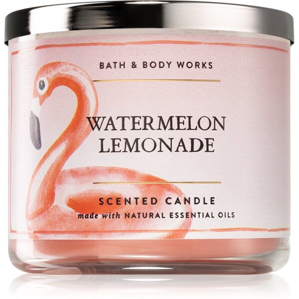 Bath & Body Works Watermelon Lemonade candela profumata 411 g