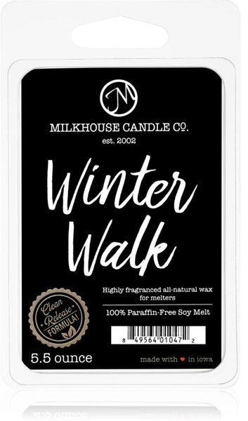 Milkhouse Candle Co. Creamery Winter Walk cera per lampada aromatica 155 g
