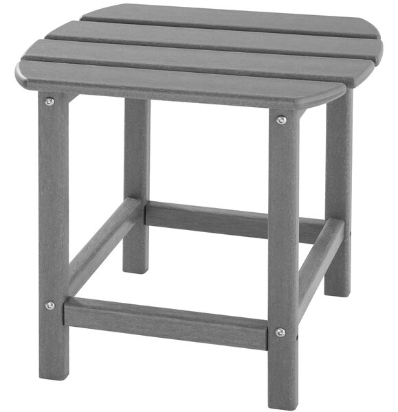 Tectake 404513 tavolino - grigio chiaro