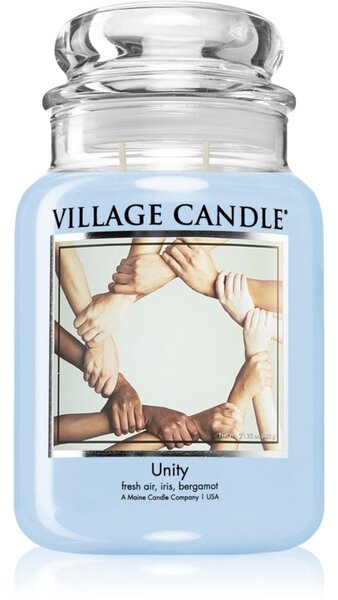 Village Candle Unity candela profumata (Glass Lid) 602 g