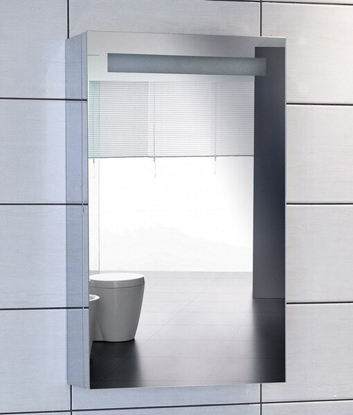 Specchiera contenitore illuminazione a led 67x40 KAM-1411 - KAMALU