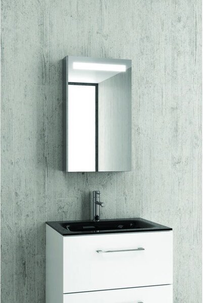 Specchiera contenitore illuminazione a led 67x40 KAM-1411 - KAMALU