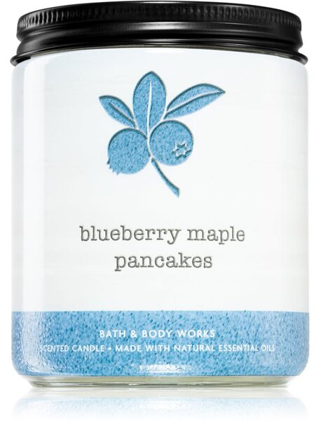 Bath & Body Works Blueberry Maple Pancakes candela profumata con oli essenziali 198 g