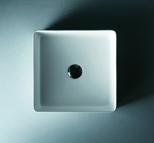 Kamalu lavandino quadrato piccolo 36cm ceramica slim litos-0004