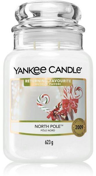Yankee Candle North Pole candela profumata 623 g