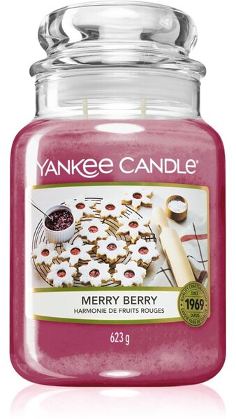 Yankee Candle Merry Berry candela profumata 623 g
