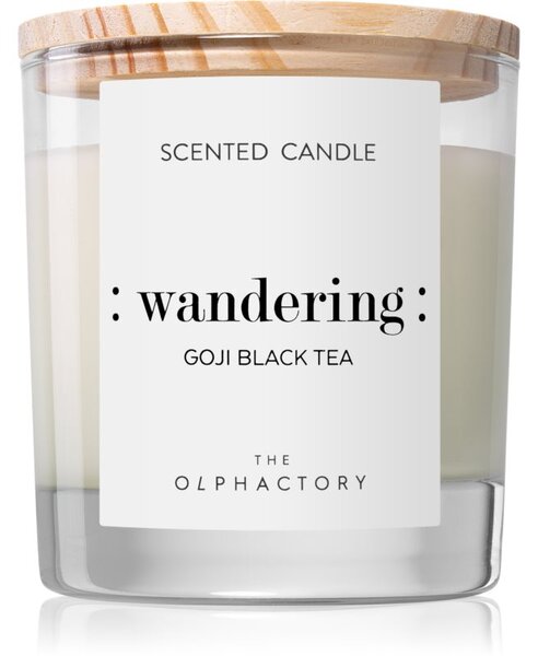 Ambientair Olphactory Goji Black Tea candela profumata (Wandering) 200 g